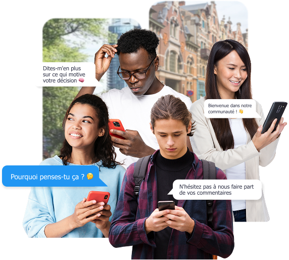 Membres participant aux sondages du Forum Angus Reid sur mobile